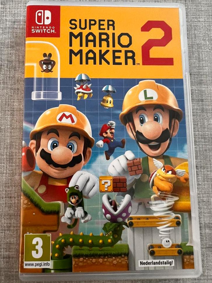 Super Mario Maker 2, Consoles de jeu & Jeux vidéo, Jeux | Nintendo Switch, Comme neuf, Aventure et Action, À partir de 3 ans, Enlèvement