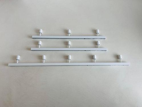 Ikea bäve plafondrail - ikea bave spot - verlichting railsys, Huis en Inrichting, Lampen | Spots, Zo goed als nieuw, Plafondspot of Wandspot