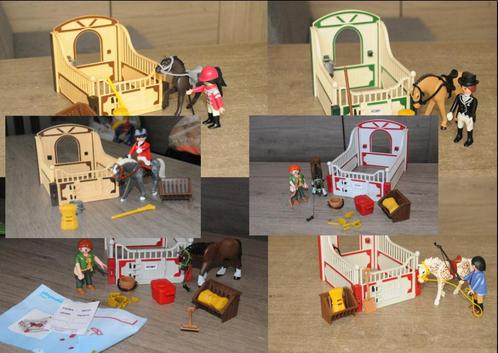 playmobil reeks paardenstallen (2), Kinderen en Baby's, Speelgoed | Playmobil, Zo goed als nieuw, Complete set, Ophalen of Verzenden