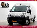 Citroën Jumper 2.2 BlueHDi 165pk L4H2 Airco/Navi/Camera 06-2, Auto's, Citroën, Wit, Onderhoudsboekje, Parkeersensor