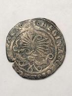 Munt zilver real Ferdinand & Isabella 1474-1504, Enlèvement ou Envoi, Argent, Monnaie en vrac, Argent