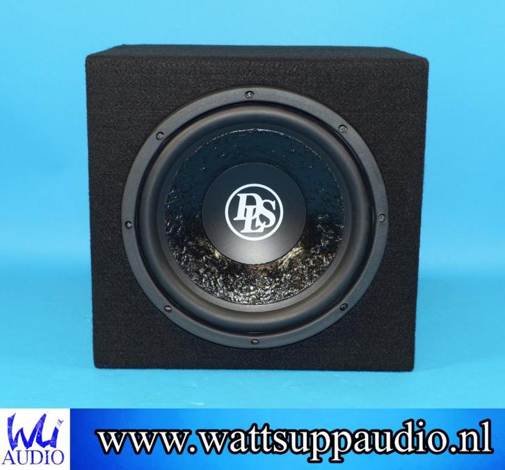 DLS 610PE10D2 10 inch subwoofer + behuizing, Auto diversen, Autospeakers, Nieuw, Ophalen of Verzenden