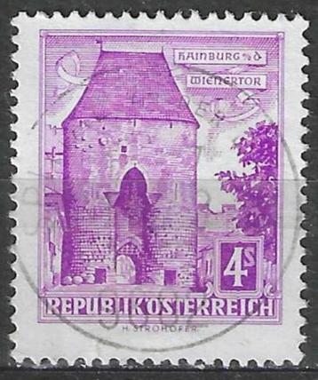 Oostenrijk 1957/1965 - Yvert 873AB - Monument of Gebouw (ST) beschikbaar voor biedingen