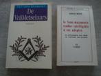 TWEE BOEKEN: DE VRIJMETSELAARS- LA FRANC-MACONNERIE...., Enlèvement ou Envoi, Utilisé