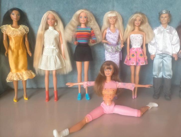Vintage Barbie poppen, Kinderen en Baby's, Speelgoed | Poppen, Gebruikt, Barbie, Ophalen of Verzenden