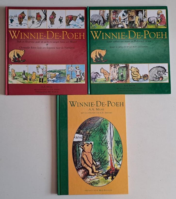 Boeken Winnie-De-Poeh – A.A. Milne & E.H. Shepard, Boeken, Kinderboeken | Kleuters, Gelezen, Ophalen of Verzenden