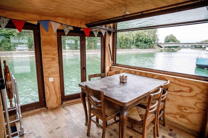 Boot te koop: Tiny House op het water, Immo, Woonboten te koop