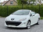Peugeot 308 cabrio facelift 1.6i benzine 120Pk 116.000km, Auto's, Peugeot, Euro 5, Cabriolet, Wit, Leder
