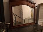 Miroir  ancien très grand ( dessus de cheminée), Antiquités & Art, Enlèvement ou Envoi