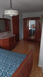 Antiek Massief eiken slaapkamer, Huis en Inrichting, Slaapkamer | Complete slaapkamers, Ophalen, Gebruikt