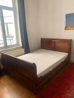 Vintage bed + matras 140cm, Vintage, Zo goed als nieuw, Ophalen, Twijfelaar