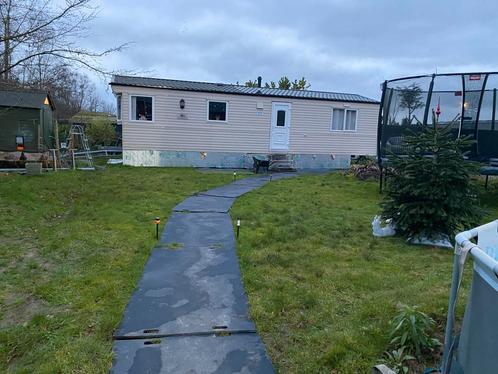 Wintervaste stacaravan te koop, Caravans en Kamperen, Stacaravans, tot en met 2, Ophalen