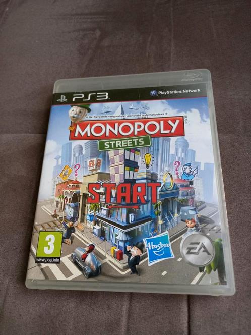 PS3 Monopoly streets, Games en Spelcomputers, Games | Sony PlayStation 3, Gebruikt, Puzzel en Educatief, 3 spelers of meer, Vanaf 3 jaar