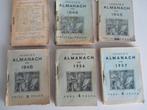 6 OUDE BOEKJES SNOECK'S ALMANACH (42-43-45-48-56-57), Antiek en Kunst, Ophalen of Verzenden