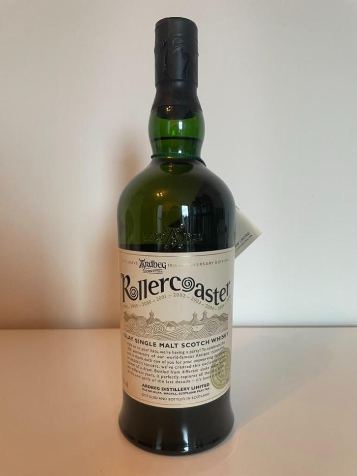 Ardbeg Rollercoaster (bieden!), Verzamelen, Wijnen, Nieuw, Overige typen, Vol, Ophalen of Verzenden