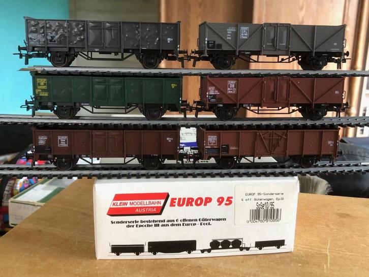 KMB SoSe 10/95 SNCF, SNCB… COFFRET DE 6 WAGONS TOMBEREAUX HO, Hobby & Loisirs créatifs, Trains miniatures | HO, Utilisé, Envoi