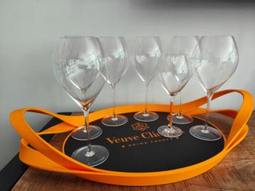 Verres à flûtes Veuve Clicquot « Prestige Large Tulip » XL (, Enlèvement ou Envoi, Neuf, Ustensile