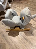 Nattou schommeldier Olifant in zeer goede staat, Neuf, Autres marques, Avec ceinture(s), Enlèvement