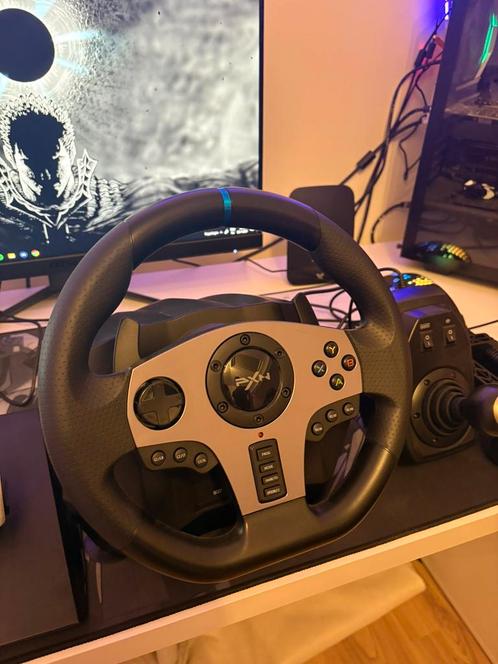 Race stuur, Games en Spelcomputers, Spelcomputers | Sony Consoles | Accessoires, Zo goed als nieuw, Ophalen