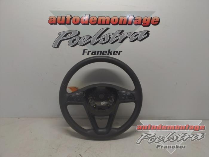 Volant d'un Seat Leon, Autos : Pièces & Accessoires, Commande, Seat, Utilisé, 3 mois de garantie, Enlèvement ou Envoi