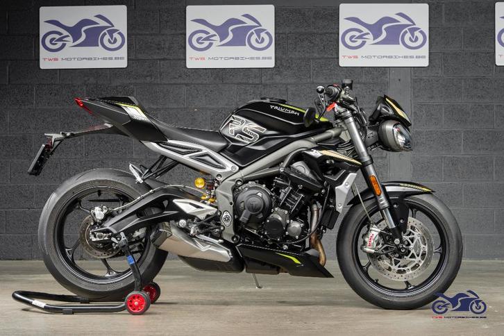 Triumph Street Triple RS - 6.700 km, Motoren, Motoren | Triumph, Bedrijf, Naked bike, meer dan 35 kW, 3 cilinders, Motorrijbewijs A