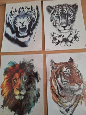 Tattoos voor 1 week - 100 stuks beschikbaar voor biedingen