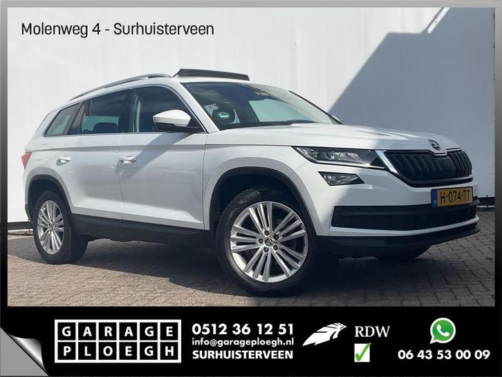 Skoda Kodiaq 7-Pers 1.5 TSI Aut7 Limited 7-Pers Pano Carplay, Auto's, Skoda, Bedrijf, Overige modellen, ABS, Adaptieve lichten