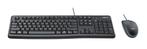 Logitech MK120 Toetsenbord en Muis AZERTY NIEUW, Toetsenbord en muis-set, Logitech, Ophalen of Verzenden, Bedraad