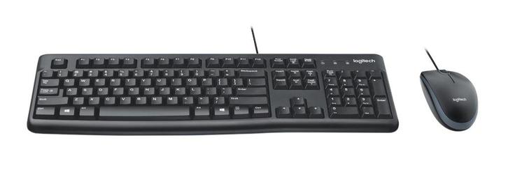 Logitech MK120 Toetsenbord en Muis AZERTY NIEUW, Computers en Software, Toetsenborden, Nieuw, Azerty, Bedraad, Toetsenbord en muis-set