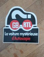 Autocollant RTL et GB autoscopie années 70, Collections, Enlèvement ou Envoi