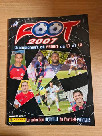 Album Panini Foot 2007 L1 L2 Frankrijk 