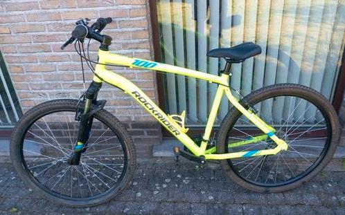 Mountainbike alu Rockrider 27,5inch 21speed maat 50 🚴‍♂️, Vélos & Vélomoteurs, Vélos | BMX & Freestyle, Comme neuf, Aluminium