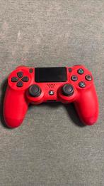 Ps4 controller rood, Games en Spelcomputers, Ophalen, Zo goed als nieuw, Controller