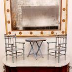 Table et deux fauteuils mignatures des années 1900., Antiquités & Art, Enlèvement ou Envoi