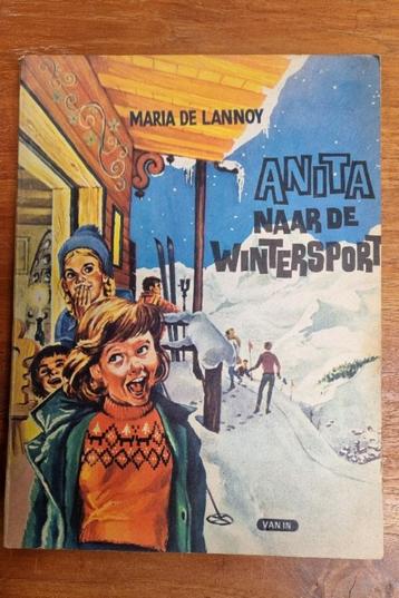 Anita op wintersport, oud kinderboek