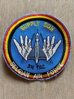 Belgian Air Force - 3W TAC - Supply SQN, Collections, Comme neuf, Écusson, Insigne ou Logo, Enlèvement ou Envoi