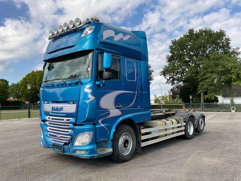 2014 DAF XF 510 6X2 Haakarm vrachtwagen, Auto's, Vrachtwagens, Bedrijf, DAF, Overige brandstoffen