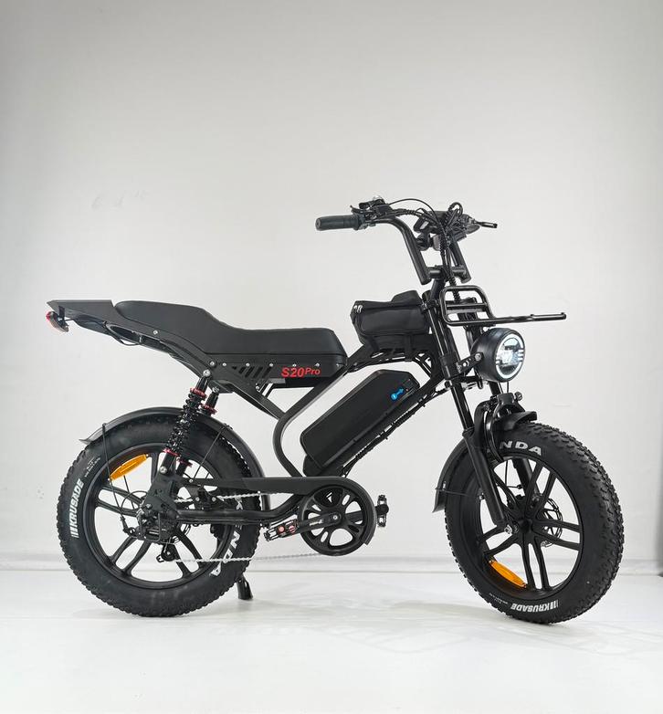 FATBIKE S20 PRO E BIKE 100km 5 jaar garantie, Vélos & Vélomoteurs, Vélos électriques, Neuf, 50 km par batterie ou plus, Enlèvement