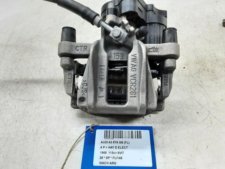 REMKLAUW LINKS ACHTER Audi A3 Sportback (8YA) (5R3615405), Auto-onderdelen, Remmen en Aandrijving, Audi, Gebruikt