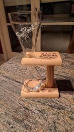 Kwak glas met houder, Ophalen