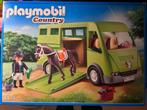 Playmobil 6928 Paardentrailer, Ophalen, Zo goed als nieuw, Complete set