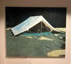 Groot schilderij - Hilde Overbergh (1964) - zonder titel, Antiek en Kunst, Ophalen