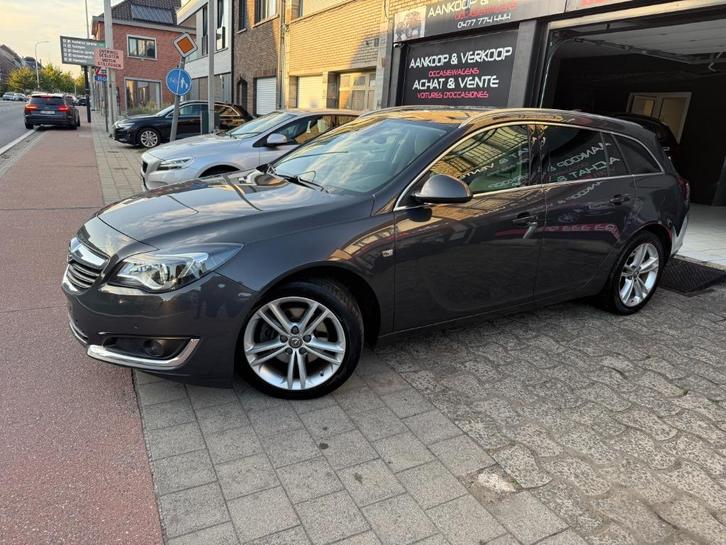 Insigna 1.6Turbo 170pk Benzine VOLLEDIGE opties, Auto's, Opel, Bedrijf, Te koop, Insignia, ABS, Airbags, Airconditioning, Bluetooth