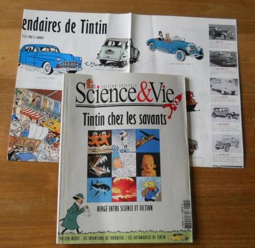 Tintin chez les savants - Edition spéciale de Science&Vie, Collections, Personnages de BD, Tintin, Enlèvement ou Envoi