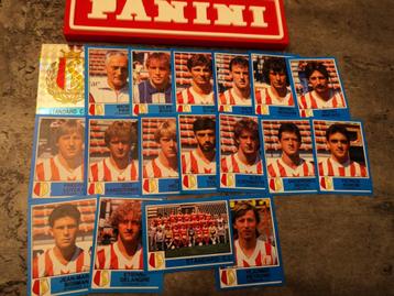 PANINI FOOTBALL 87 STANDARD LUIK  18 STICKERS 1987 beschikbaar voor biedingen