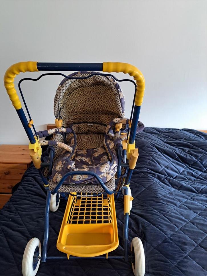 Multifunctionele poppenwagen, Kinderen en Baby's, Speelgoed | Poppen, Zo goed als nieuw, Ophalen