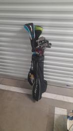 Sac de golf + set de clubs, Sport en Fitness, Golf, Ophalen, Gebruikt, Tas, Ping