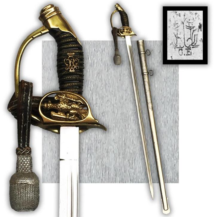 🚨Zeldzaam: Pruisisch officierszwaard M1889 WW1 Original, Verzamelen, Militaria | Algemeen, Landmacht, Zwaard of Sabel, Verzenden