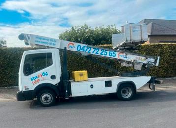 NISSAN BOCKER EURO 6 400 KG 27 M LIFT, Auto's, Nissan, Stof, NV400, Wit, Bedrijf