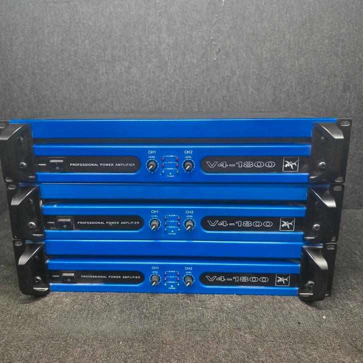 PARK AUDIO V4-1800 versterkers 2 x 900 watt, Computers en Software, RAM geheugen, Zo goed als nieuw, Ophalen of Verzenden